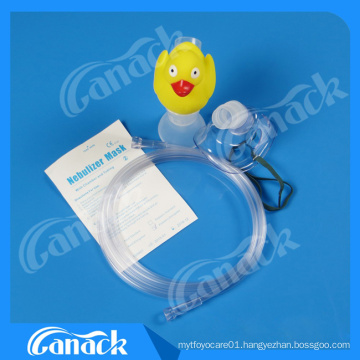 Ce ISO Approval Duck Hand Hold Nebulizer Mask Kits